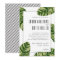 Tropical Palm Tree Beach Wedding Invitation
