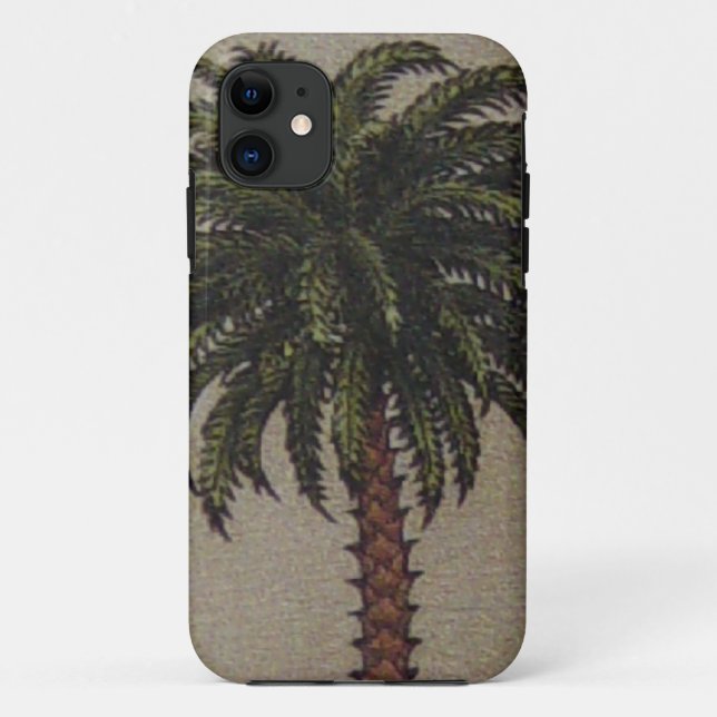 TROPICAL PALM TREE Case-Mate iPhone CASE (Back)