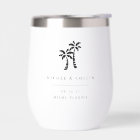 Tropical Palm Tree Destination Wedding Favor