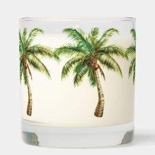 Tropical Palm Tree Generic  Scented Candle