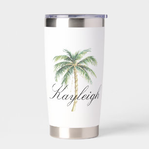 Tropical Palm Tree Insulated Tumbler