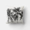 Tropical palm tree photo modern black and white