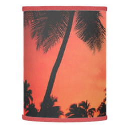 Tropical Palm Tree Sunset Lamp Shade | Zazzle