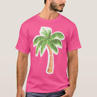 Tropical Palm Tree - Watercolor T-Shirt