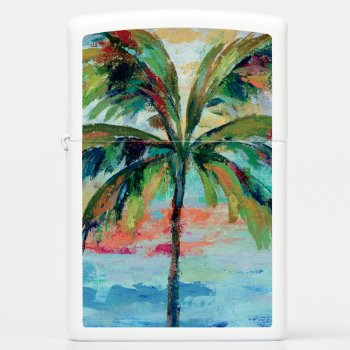 Tropical | Palm Tree Zippo Lighter by wildapple at Zazzle