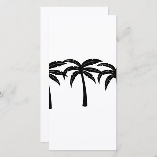 Tropical Palm Trees (Front/Back)