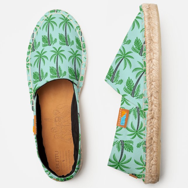 Tropical Palm Trees #1 Espadrilles (Side)