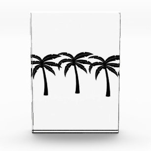 Tropical Palm Trees Acrylic Award