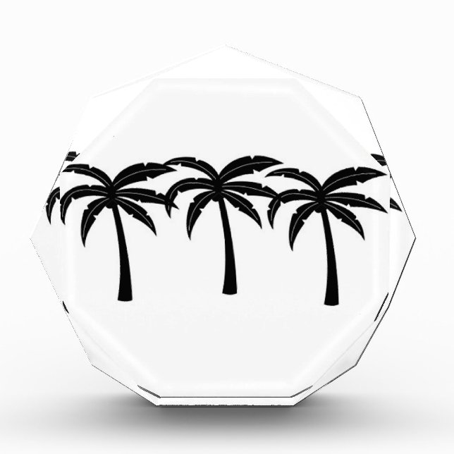 Tropical Palm Trees Award (Front)