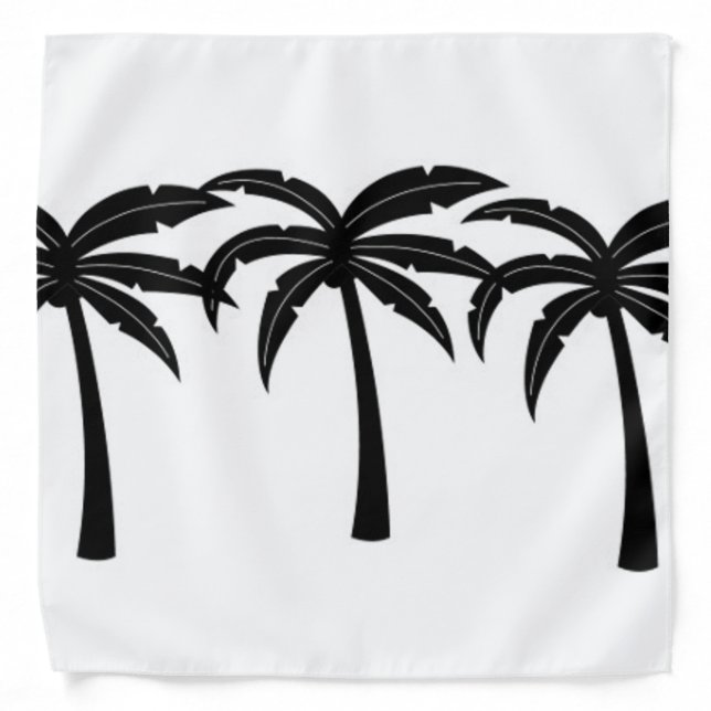 Tropical Palm Trees Bandana (Front)