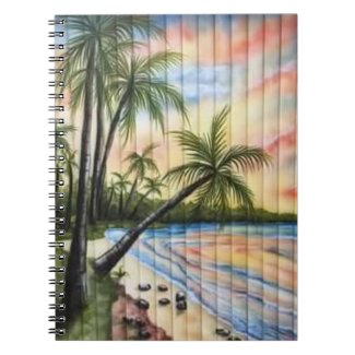TROPICAL PALM TREES BEACH BLINDS