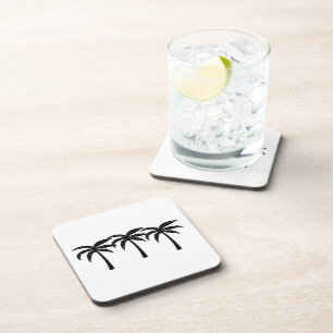 Tropical Palm Trees Beverage Coaster