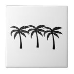 Tropical Palm Trees Ceramic Tile<br><div class="desc">Tropical Palm Trees</div>