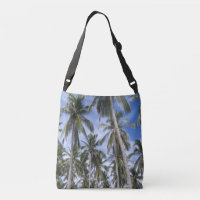 Tropical Palm Trees Crossbody Bag