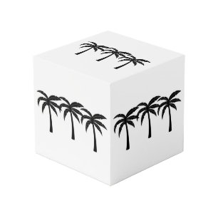 Tropical Palm Trees Cube