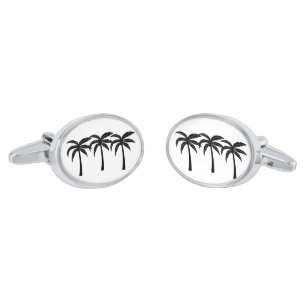 Tropical Palm Trees Cufflinks