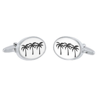 Tropical Palm Trees Cufflinks
