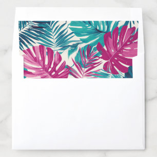 Tropical Palm Trees Envelope Liners