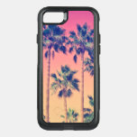 Tropical Palm Trees Girly Design Otterbox Commuter Iphone Se/8/7 Case at Zazzle