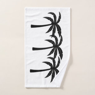 Tropical Palm Trees Hand Towel