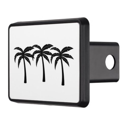 Tropical Palm Trees Hitch Cover