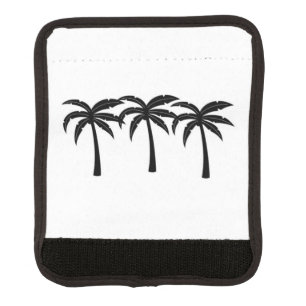 Tropical Palm Trees Luggage Handle Wrap