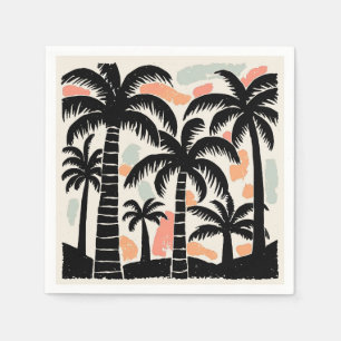 Tropical Palm Trees Napkins