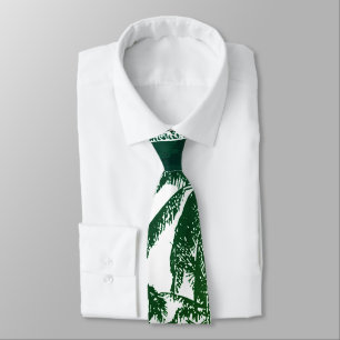 Tropical Palm Trees Neck Tie