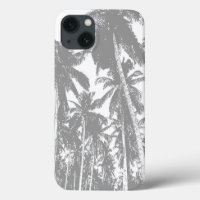 Tropical Palm Trees Pattern Cell Phone Case