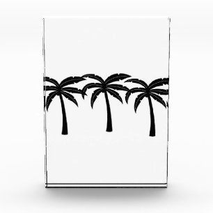 Tropical Palm Trees Photo Block