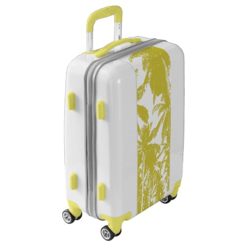 Tropical Palm Trees Posterised design Luggage