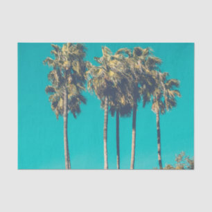 Tropical Palm Trees Retro Tissue Paper