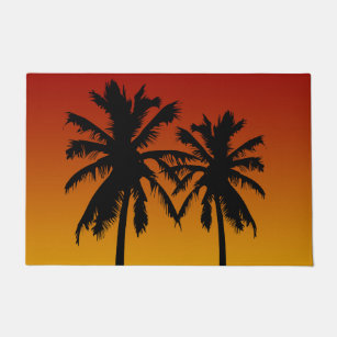 Orange Tree Doormats Welcome Mats Zazzle