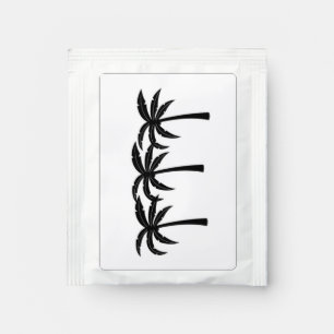 Tropical Palm Trees Tea Bag Drink Mix
