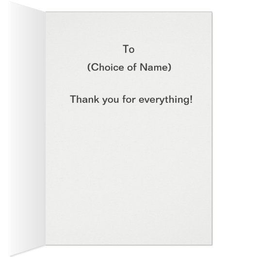 Tropical Palm Trees Thank You! (Inside (Right))