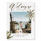 Tropical Palm Trees Wedding Photo Welcome