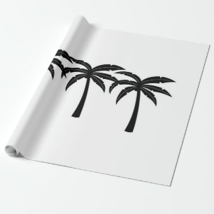 Tropical Palm Trees Wrapping Paper