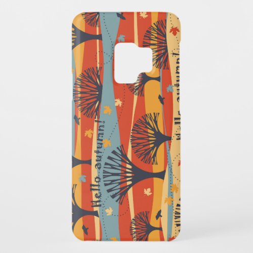 Tropical Palm Vintage Floral Background Case_Mate Samsung Galaxy S9 Case