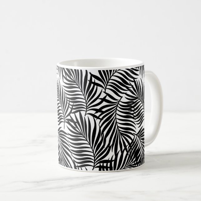 Tropical Palms Coffee Mug  (Front Right)