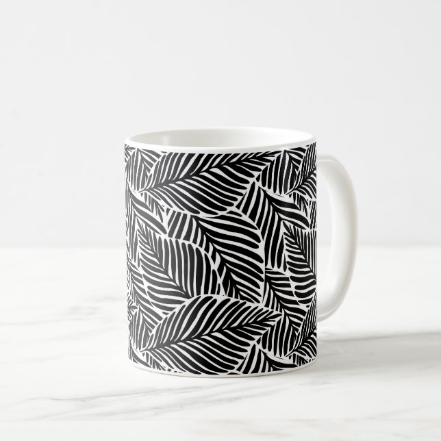 Tropical Palms Coffee Mug  (Front Right)