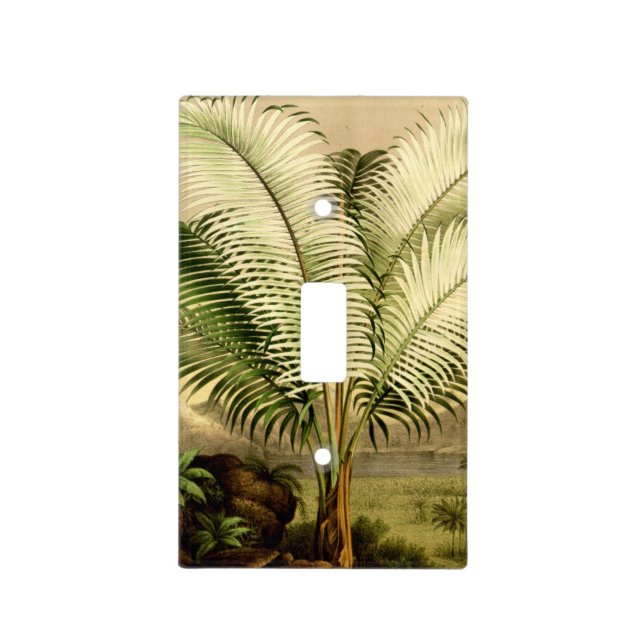 Tropical Palms  Light Switch Cover (Front)