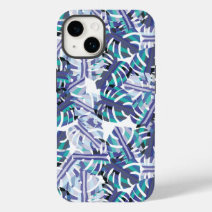 Tropical Palms Print iPhone 14 Case