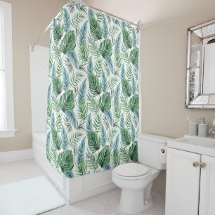 Tropical Palms Shower Curtain