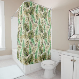 Tropical Palms Shower Curtain