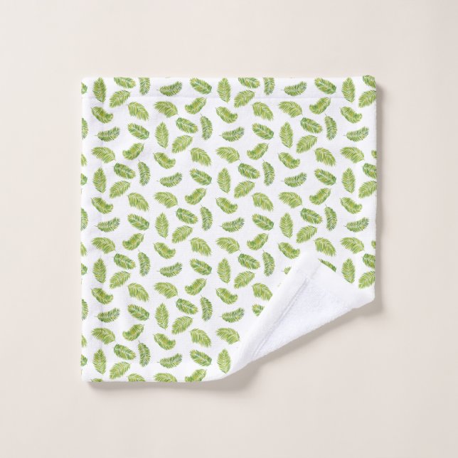 Tropical Palms Wash Cloth (Wash Cloth)