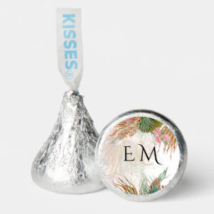 Tropical Pampas Grass Terracotta Wedding Hershey®'s Kisses®