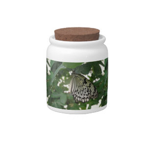 Tropical Paper Kite Butterfly Candy Jar