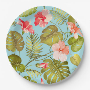 Tropical Paper Plates