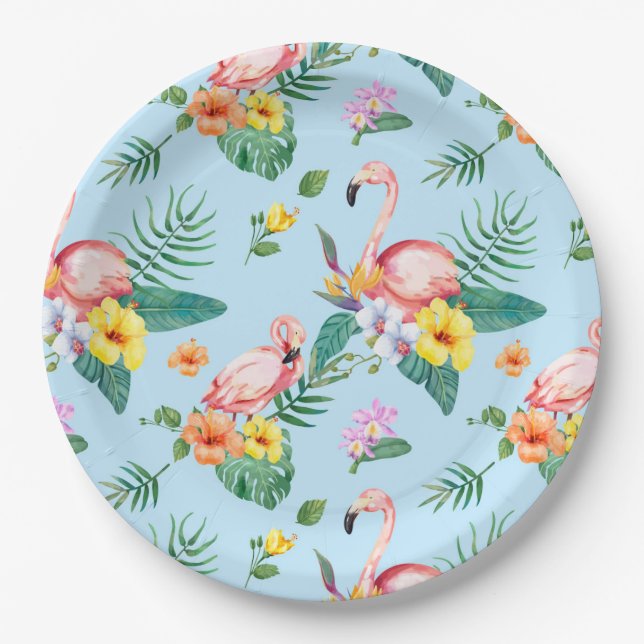 Tropical Paper Plates (Front)