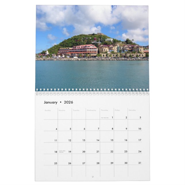 Tropical Paradise 2010 Calendar (Jan 2026)